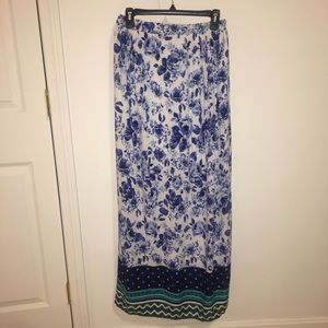 Alya Floral Maxi Skirt